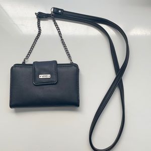 Vans, 6" x 4" satchel. All black. Gently used.